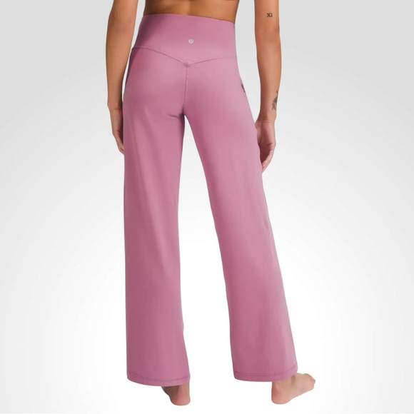 Lululemon Align High-Rise Wide-Leg Pant 31" Velvet Dust Size 6 - Picture 2 of 6
